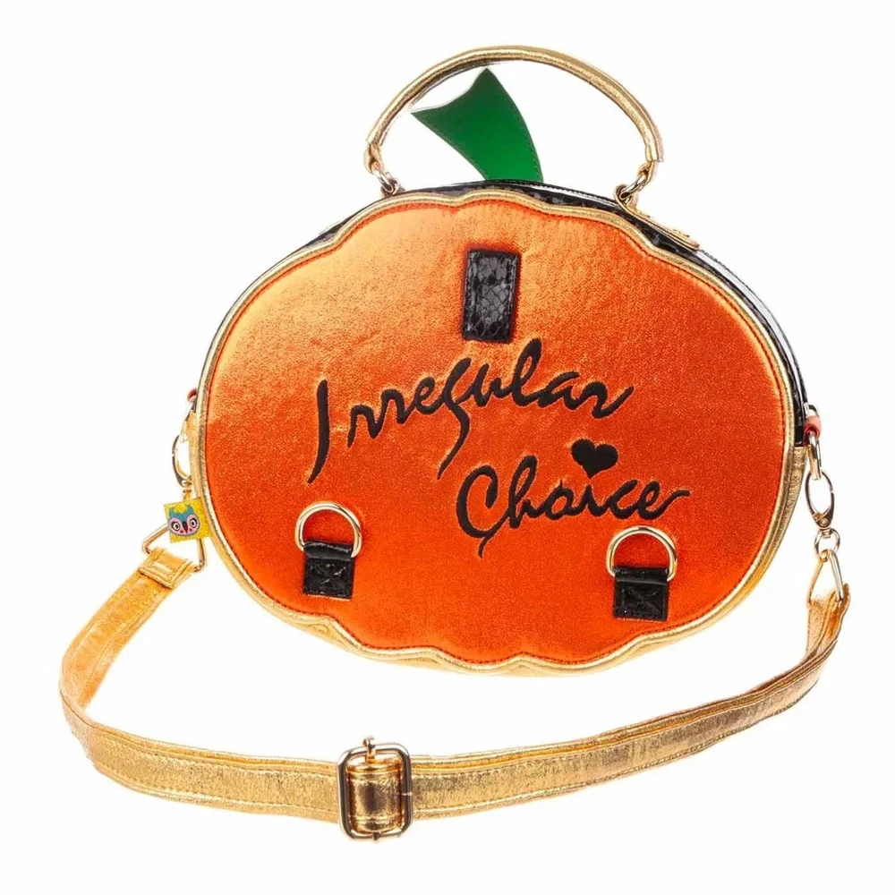 Irregular Choice Happy Hauntings Pumpkin Backpack - Picture 3 of 7